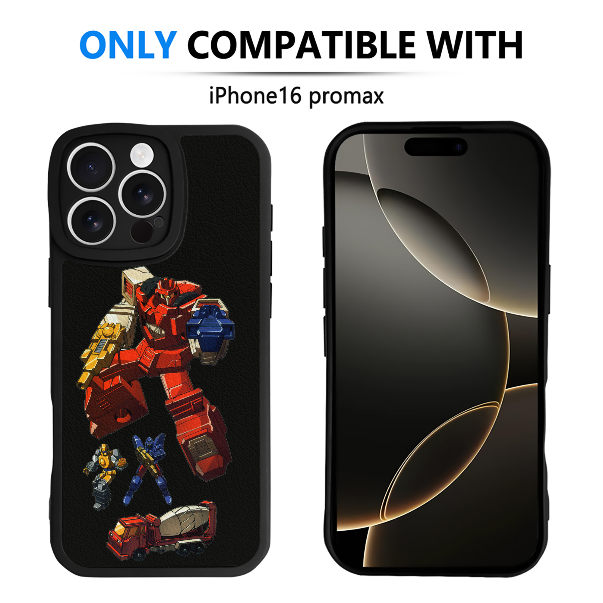 （画像用）  【iPhone 16シリーズ対応】シリコンスマホケース（レザー調） 材質：シリコン